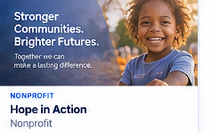 Hope in Action website concept preview